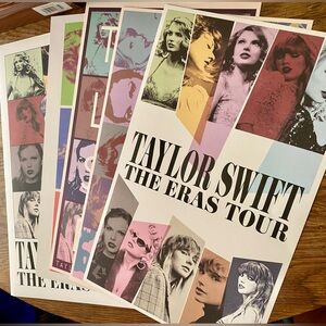 Taylor Swift Eras Tour Posters, Envelope and VIP Box